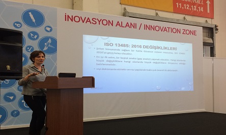 MDR ve ISO 13485:2016 hakkında Bilgilendirme 24. Expomed Eurasia Fuarı