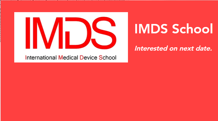 IMDS (International Medical Device School) 2024