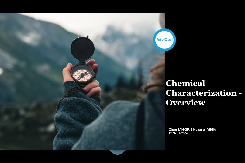 Chemical characterization - Overview