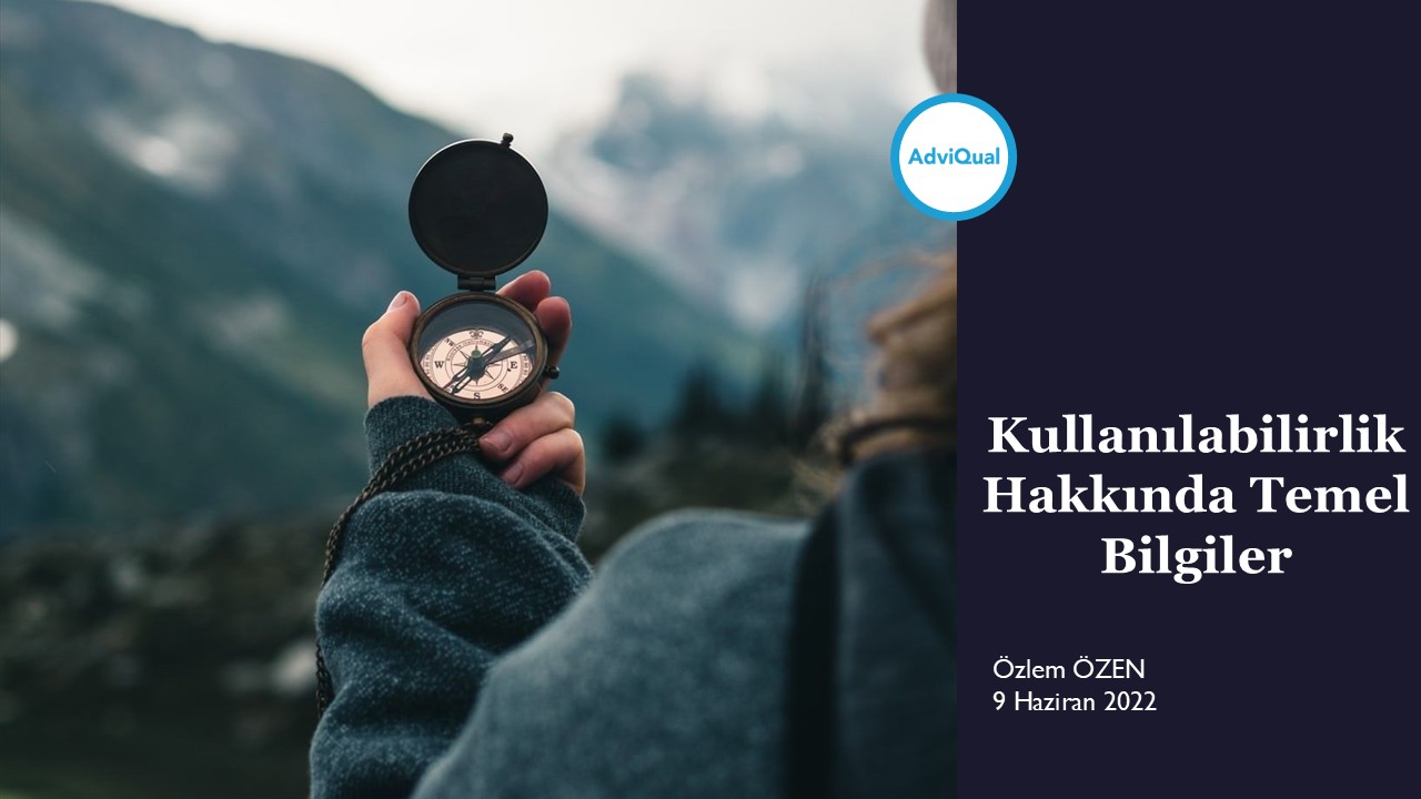 Kullanılabilirlik hakkında temel bilgiler